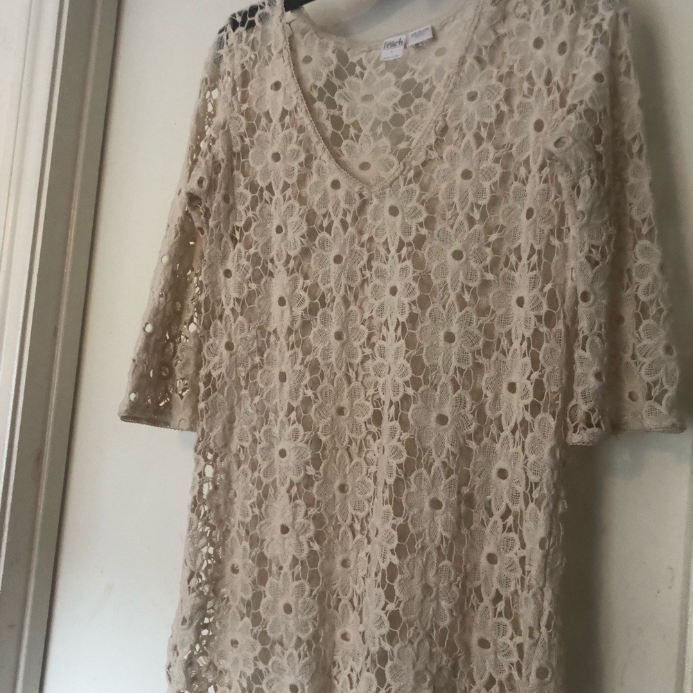 A lace top